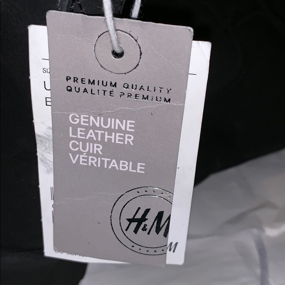 H&M GENUINE LEATHER BOOTS - Picture 4 of 4